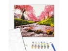 Картина по номерам Река у сакуры, Brushme (40х50 см), BS25577