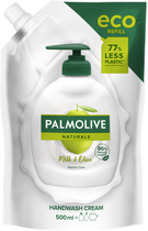 Жидкое мыло Palmolive Naturals Интенсивное увлажнение Молочко и оливка 500 мл (8003520039545)