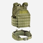 Плитоноска з поясом Defcon 5 Carrier Vest 14220267 OD Green (8055967927398) - зображення 1