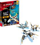 Zestaw książka z klockami LEGO Ninjago Buduj i naklejaj Smoki (9788325339029) - obraz 3