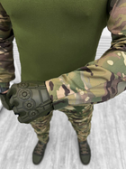 Тактична сорочка Tactical Duty Shirt UBACS Elite Multicam налокітники у комплекті XXL - зображення 4