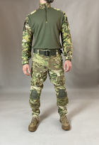 Тактична військова сорочка Убакс (UBACS) CORD (з налокітником), бойова сорочка, мультикам 56 - изображение 6
