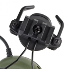 Наушники тактические активные с микрофоном Wosport HD-11-BK черные 1 пара - изображение 5