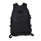 Тактичний військовий рюкзак US Army M11 чорний - 50x39x25 см (backpack black M11) - зображення 1