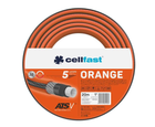 Шланг садовий для поливу еластичний 24 бар Cellfast Orange ATSV 1" 20 м 5 шаровий 15-031