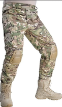 Тактичний військова форма, костюм Military Army Multicam, Штани із захистом колін L мультикам - зображення 4