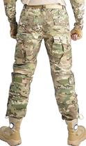 Тактичний військова форма, костюм Military Army Multicam, Штани із захистом колін L мультикам - зображення 6