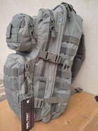 Військовий рюкзак ранець на плечі Mil-Tec 36 л сірий - зображення 3