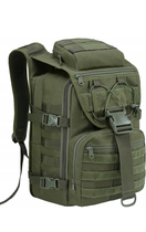 Військовий рюкзак органайзер ранець рюкзак 42 л Піксель армійське спорядження - зображення 10