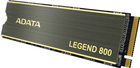 ADATA LEGEND 800 2TB M.2 NVMe PCIe 4.0 x4 3D NAND (TLC) (ALEG-800-2000GCS) - зображення 3