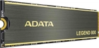 ADATA LEGEND 800 1TB M.2 NVMe PCIe 4.0 x4 3D NAND (TLC) (ALEG-800-1000GCS) - зображення 2