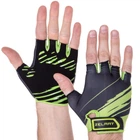 Перчатки для фитнеса Zelart Fitness 3887 Black-Black-Glack-Blue