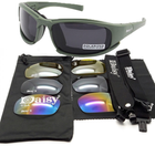 Тактические очки Daisy X7 олива с защитными поликарбонатными линзами - изображение 1