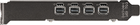 PNY PCI-Ex NVIDIA T1000 8GB GDDR6 (128bit) (4 x miniDisplayPort) (VCNT1000-8GBBLK-1) - obraz 6