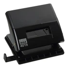 Дырокол пластиковый Buromax 20 листов 120х88х76 мм черный (BM.4019-01)