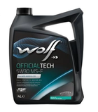 Автомасло моторное Wolf OFFICIALTECH 5W-30 MS-F