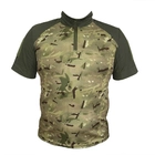 Мужская тактическая рубашка-поло убакс с коротким рукавом Newt Polo Tactic хаки NE-POLU-024-XL - изображение 2