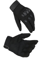 Тактичні Рукавиці Tactical Gloves PRO закриті рукавички чорні розмір XXL - зображення 1