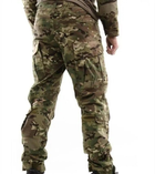 Тактические штаны с наколенниками Multicam для военных ВСУ, размер L - изображение 4