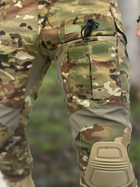 Тактический костюм ВСУ Multicam Штурмовая боевая форма рубашка с длинным рукавом и брюки с наколенниками Мультикам, размер S - изображение 6
