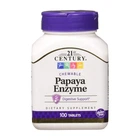 Натуральная добавка 21st Century Papaya Enzyme