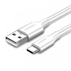 Кабель USB 2.0 AM-Type-C M UGREEN US287 2м 3A 18W Nickel Plating 60123 Білий