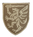 Шеврони Щиток "80 бригада койот" з вишивкою - зображення 1