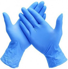 Рукавички нітрилові Hoff Medical S 1000 шт Блакитні (op_omp010005_S_10) - зображення 3