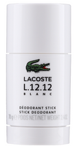 Dezodorant w sztyfcie Lacoste Eau De Lacoste L.12.12 Blanc Deostick 75 ml (737052978420) - obraz 1