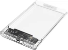 Внешний карман Maiwo для 2.5" SATA HDD/SSD USB 3.1 Gen1 Type-C Прозрачный (K2510)