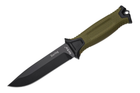 Нож металлический нескладной тактический для мужчин Grand Way Elastron 25 см - изображение 1
