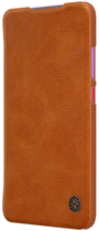 Чохол-книжка Nillkin Qin Leather для Xiaomi Redmi 10X 5G/10X Pro 5G Brown (NN-QLC-XR10X/BN) - зображення 3