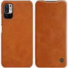 Etui z klapką Nillkin Qin Leather do Xiaomi Redmi Note 10 5G/Poco M3 Pro Brązowe (NN-QLC-XRN10/BN) - obraz 7