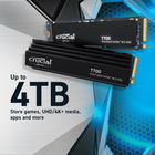 Dysk SSD Crucial T700 z radiatorem 4TB NVMe 2.0 M.2 2280 PCIe 5.0 x4 3D NAND TLC (CT4000T700SSD5) - obraz 5