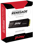 Kingston FURY Renegade with Heatsink 2TB M.2 NVMe PCIe 4.0 x4 3D NAND (TLC) (SFYRDK/2000G) - зображення 6