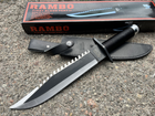 Ніж колекційний мисливський туристичний Rambo II Рембо - зображення 1