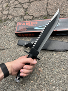 Ніж колекційний мисливський туристичний Rambo II Рембо - зображення 4