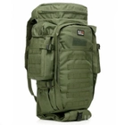 Снайперский рюкзак 9.11 для оружия 40 л олива - изображение 1