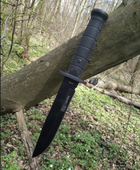 Нескладной тактический нож Tactic туристический охотничий армейский нож с чехлом (2118A) - изображение 5