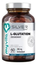 Харчова добавка Myvita Silver L-глутатіон зі зниженим вмістом 60 капсул (5903021593207) - зображення 1