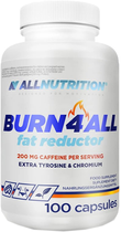 Жироспалювач Allnutrition Burn4All 100 капсул (5902837705002) - зображення 1