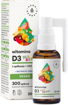 Aura Herbals Witamina D3 Dla Dzieci Vegan 30 ml (5902479613390) - obraz 1