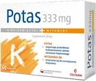 Харчова добавка Colfarm Калій 333 мг 60 капсул Серцево-судинна система (5901130354412)