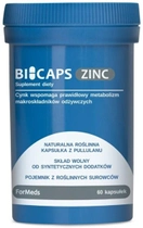 Харчова добавка Formeds Bicaps Zinc 15 60 капсул для імунітету (5903148620237) - зображення 1