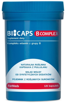 Харчова добавка Formeds Bicaps B Complex 120 капсул Нервова система (5903148621494) - зображення 1