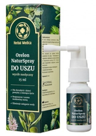 Харчова добавка Herbal Medica Orelon Naturspray EAR 15 мл (5906874431207) - зображення 1