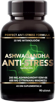 Харчова добавка Intenson Ashwagandha Anit-Stress 90 таблеток (5902150289388) - зображення 1