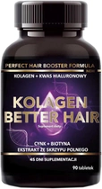 Intenson Kolagen Better Hair 90 tabletek (5902150289449) - obraz 1