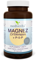 Medverita Magnez Cytrynian P 5 P 50 kapsułek (5905669084772) - obraz 1