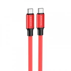 Кабель BOROFONE BX82 Type-C - Type-C 60W 1m червоний